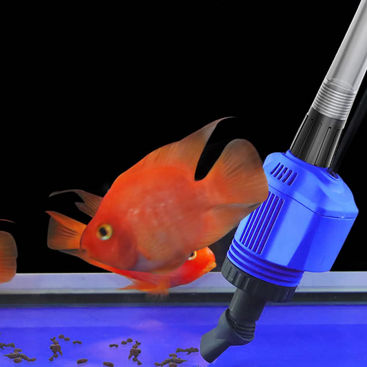 Changeur d'eau et Nettoyeur de Filtre d'Aquarium à Aspiration Électrique 🐠🔧 - Facilitez l'Entretien de Votre Aquariophilie!