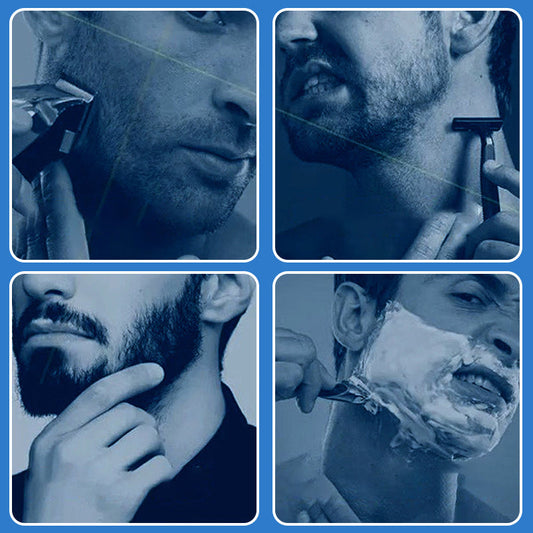 Bâton de Crème de Rasage et de Nettoyage 2 en 1 pour Hommes